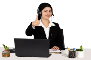 Contact page with form and support details