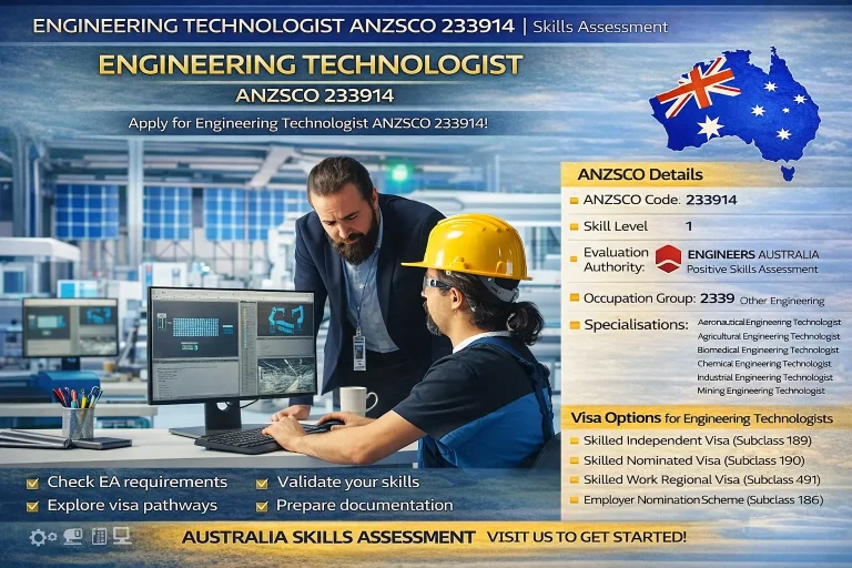 Engineering Technologist ANZSCO 233914