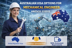 Mechanical Engineer ANZSCO 233512 visa and skills assessment in Australia