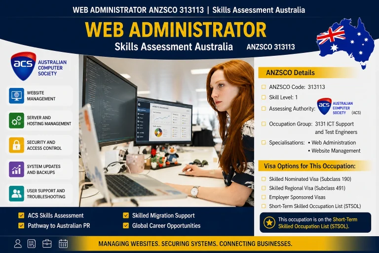 Web Administrator managing website systems