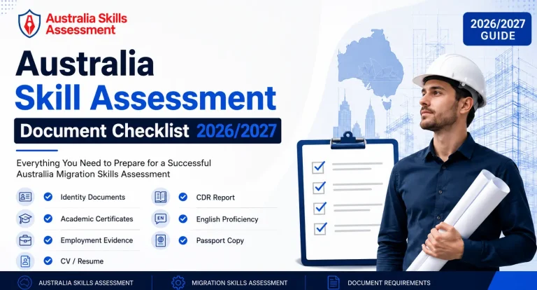 Engineers Australia skill assessment document checklist